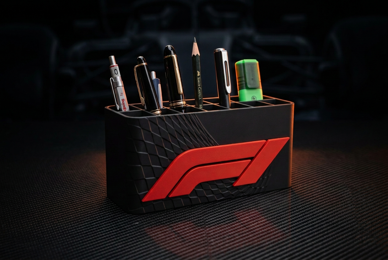Organizador Porta Canetas Formula 1